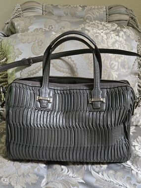 Coach RARE* Taylor Gathered Leather Alexis Carryall Tote (same size large Rowan)